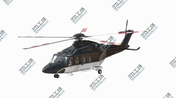 images/goods_img/20210312/3D Medium Sized Twin Engined Helicopter Rigged/2.jpg